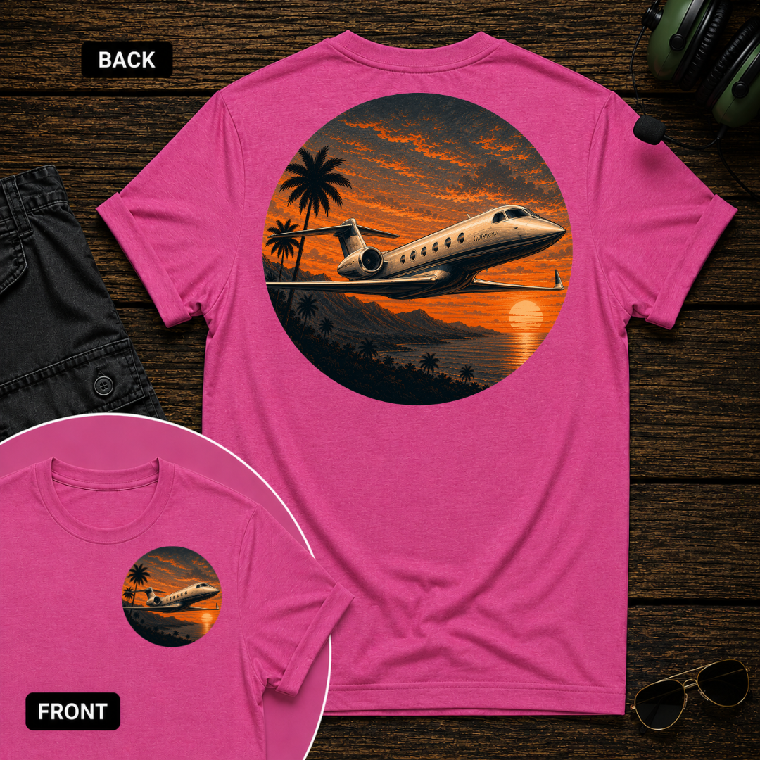 Gulfstream Tropic Sunset SS 2 Sided T-shirt