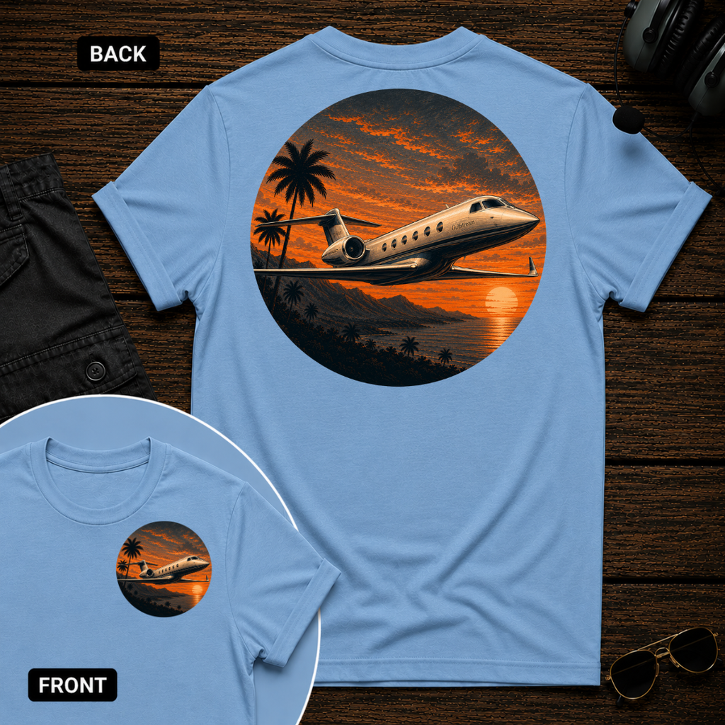 Gulfstream Tropic Sunset SS 2 Sided T-shirt