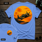 Hellcat Tropic Sunset SS 2 Sided T-shirt