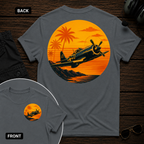 Hellcat Tropic Sunset SS 2 Sided T-shirt