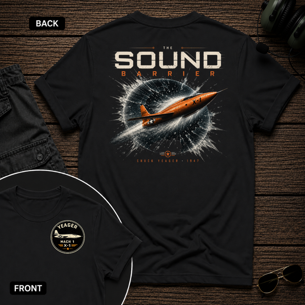 Sound Barrier SS 2 Sided T-shirt