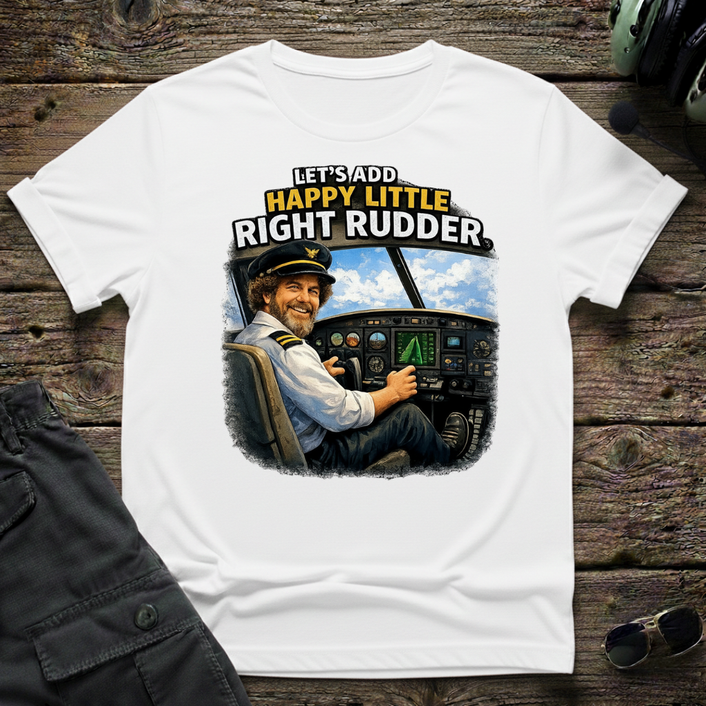 Happy Right Rudder T-shirt