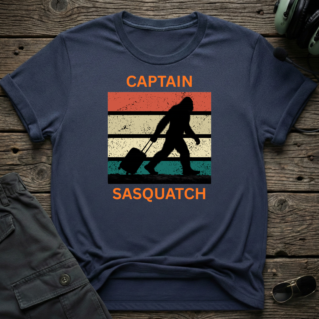 Captain Sasquatch T-shirt