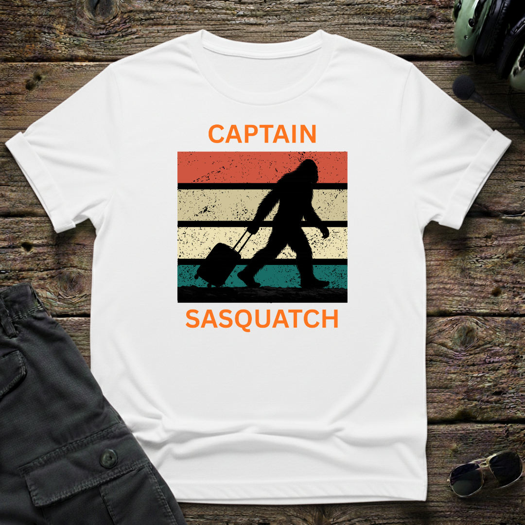 Captain Sasquatch T-shirt