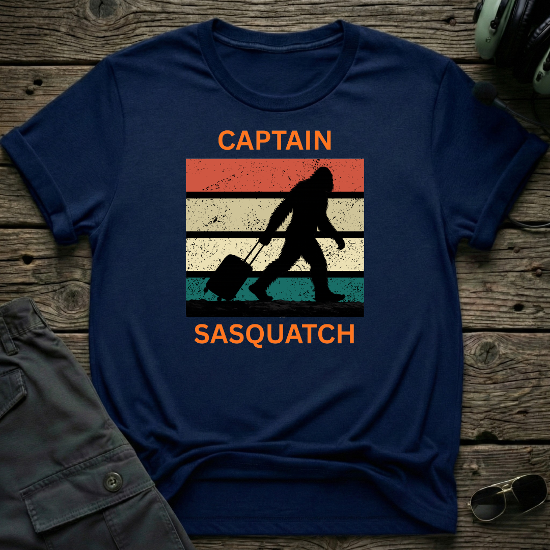 Captain Sasquatch T-shirt