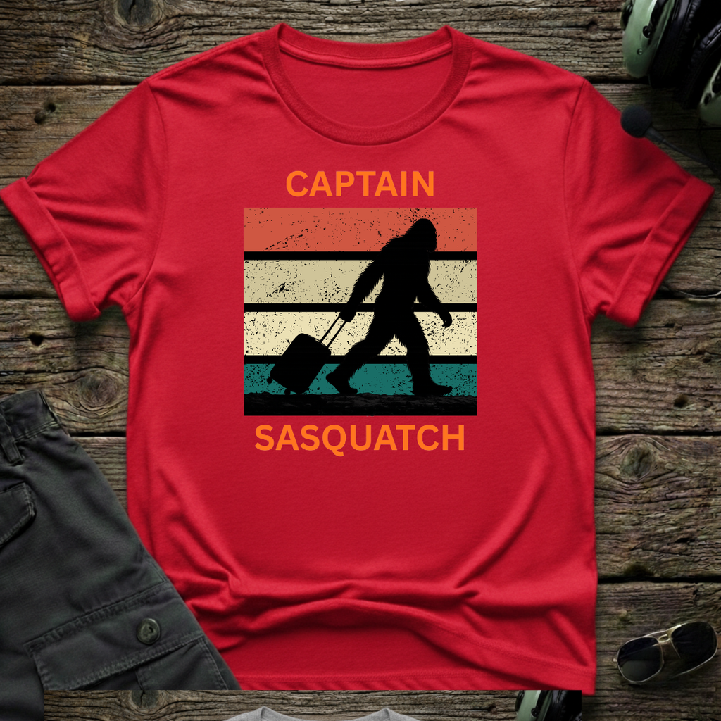 Captain Sasquatch T-shirt