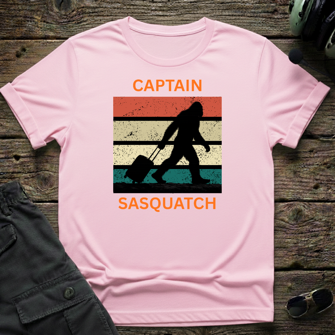 Captain Sasquatch T-shirt