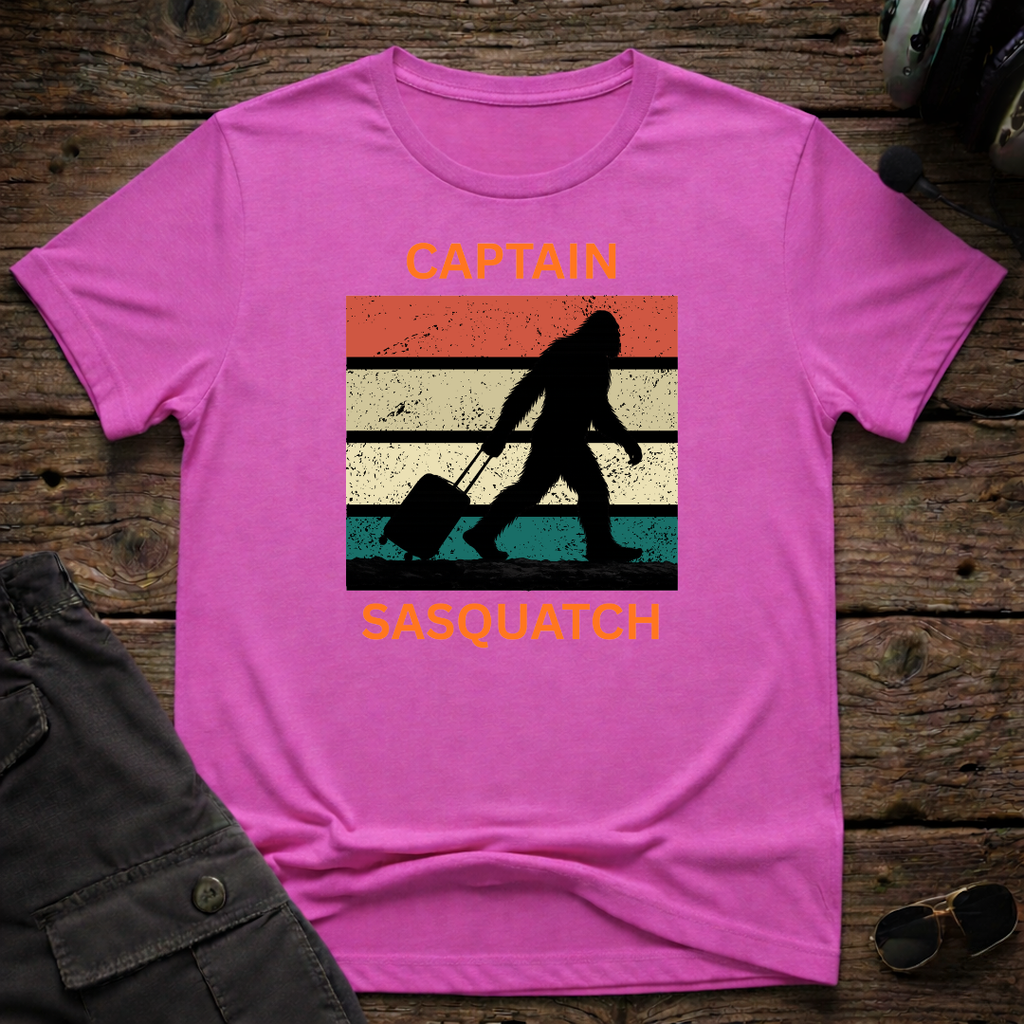 Captain Sasquatch T-shirt