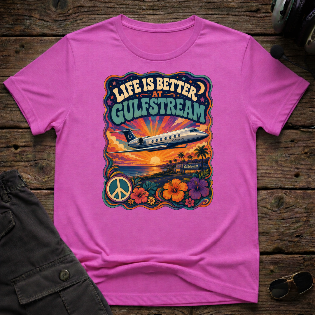 Life is Better at Gulfstream T-shirt