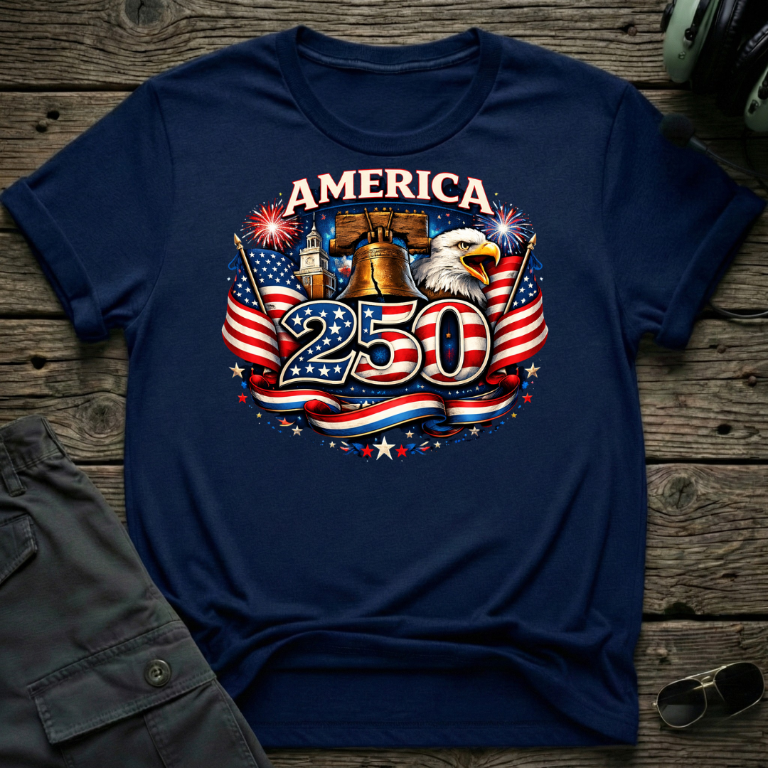 America 250 Fireworks T-shirt