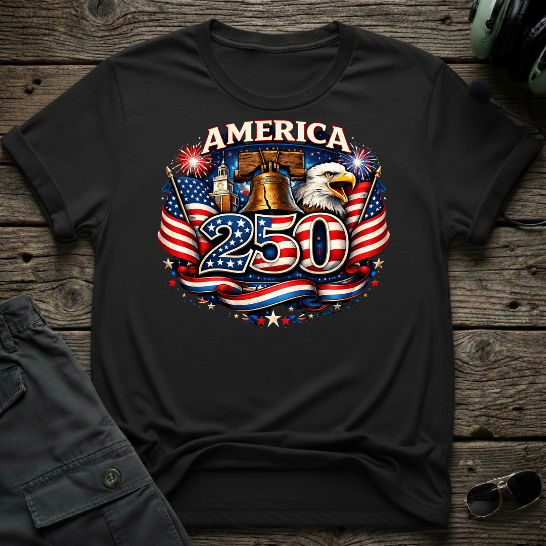 America 250 Fireworks T-shirt