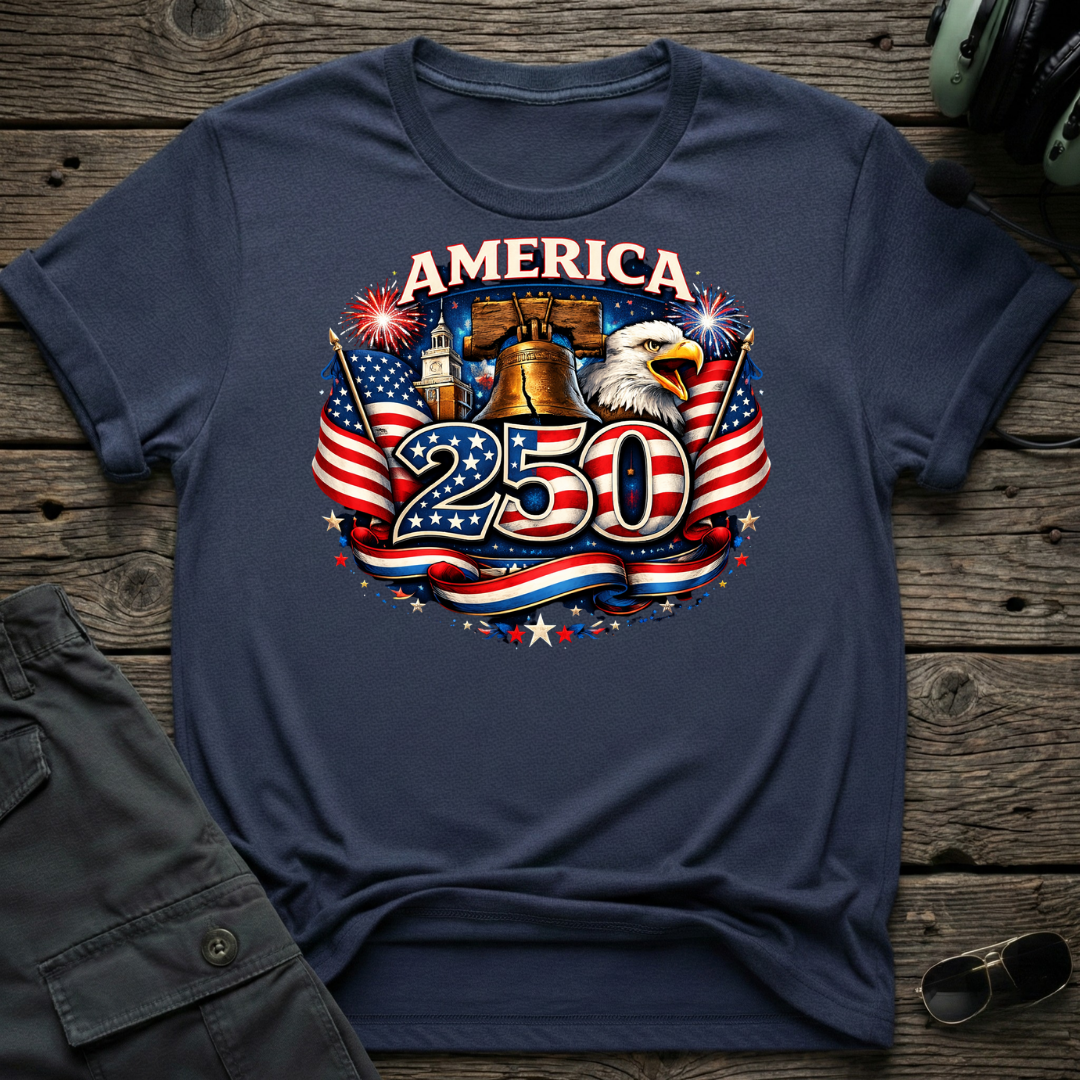 America 250 Fireworks T-shirt