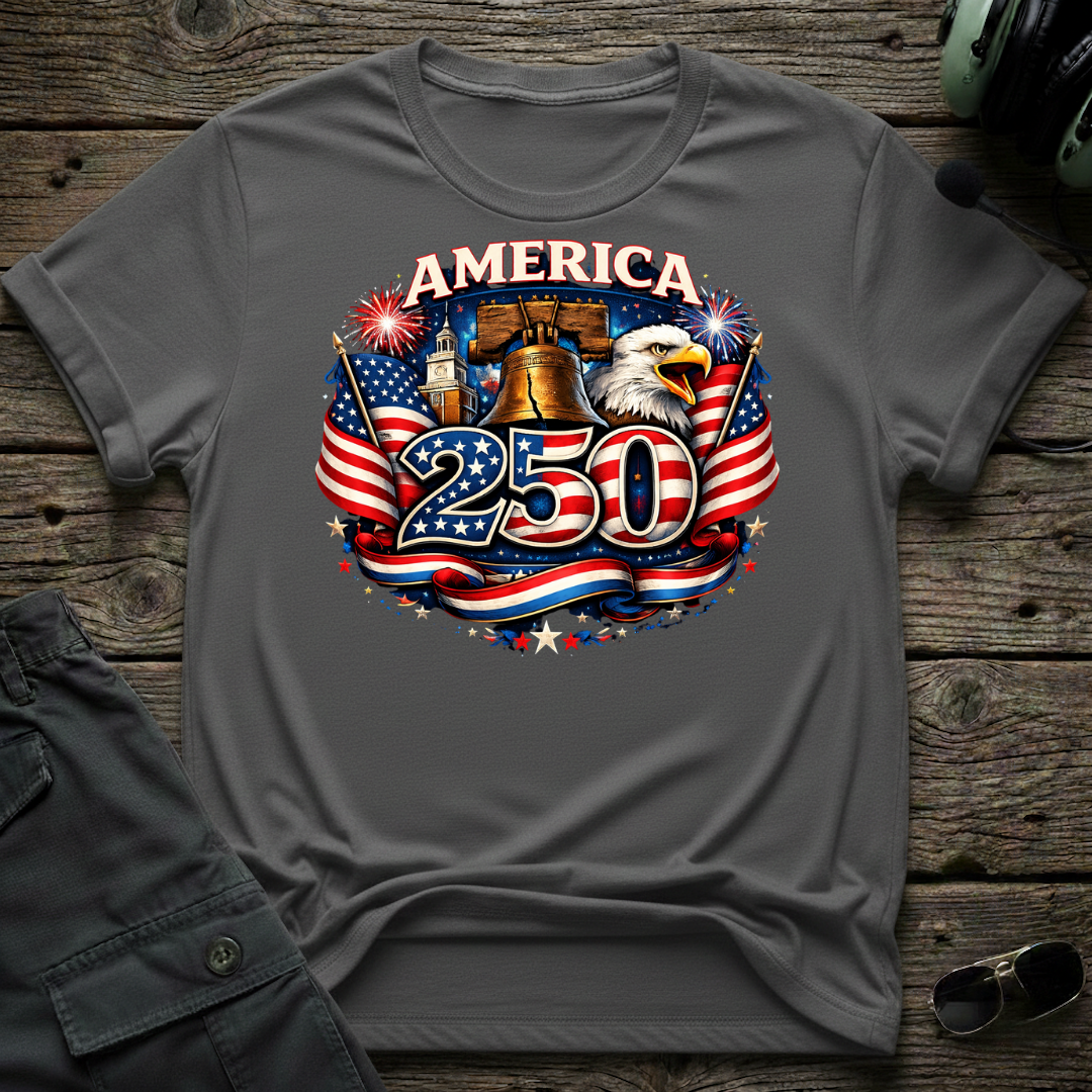 America 250 Fireworks T-shirt