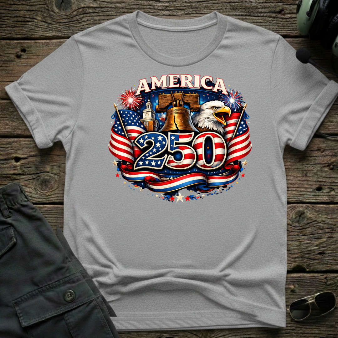 America 250 Fireworks T-shirt