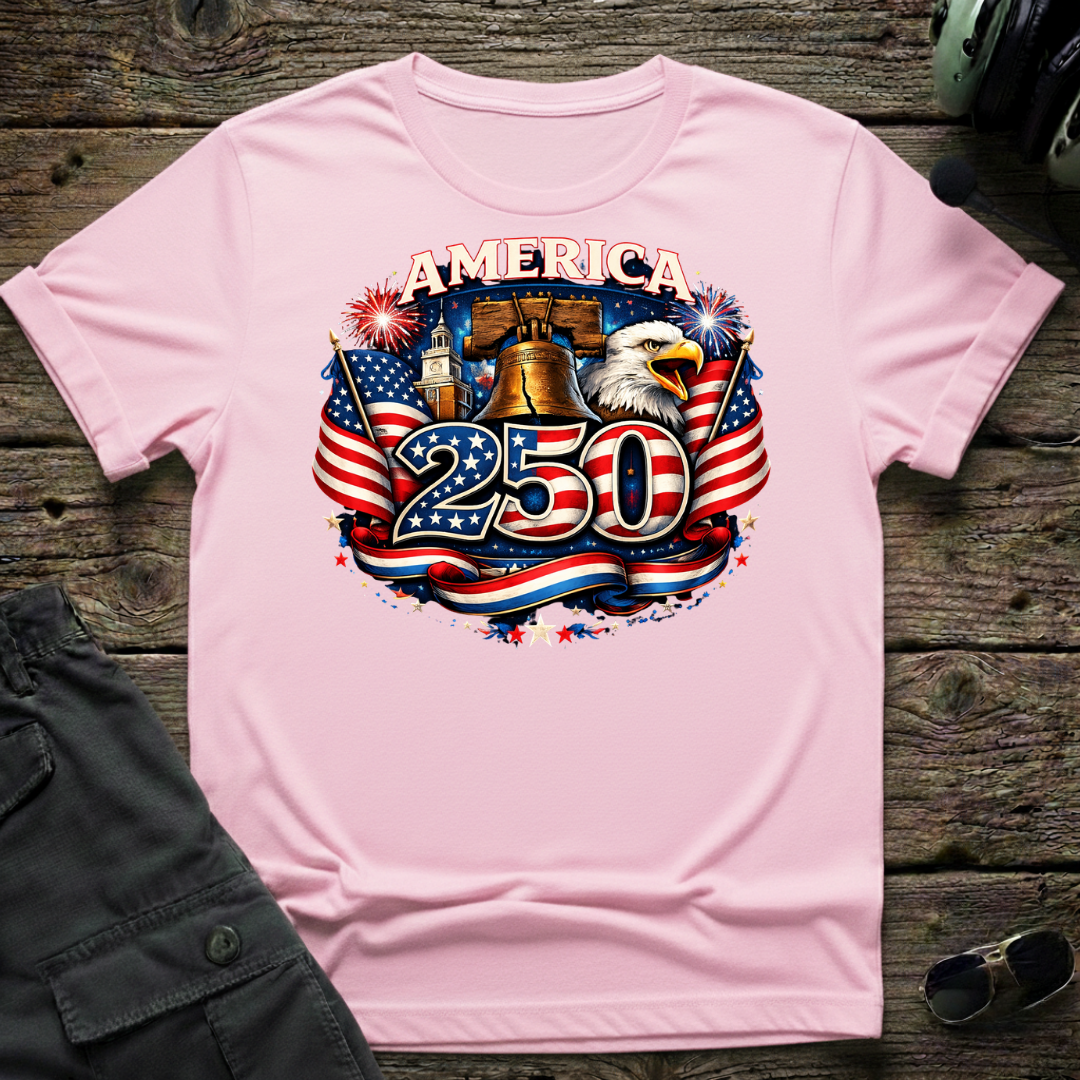 America 250 Fireworks T-shirt