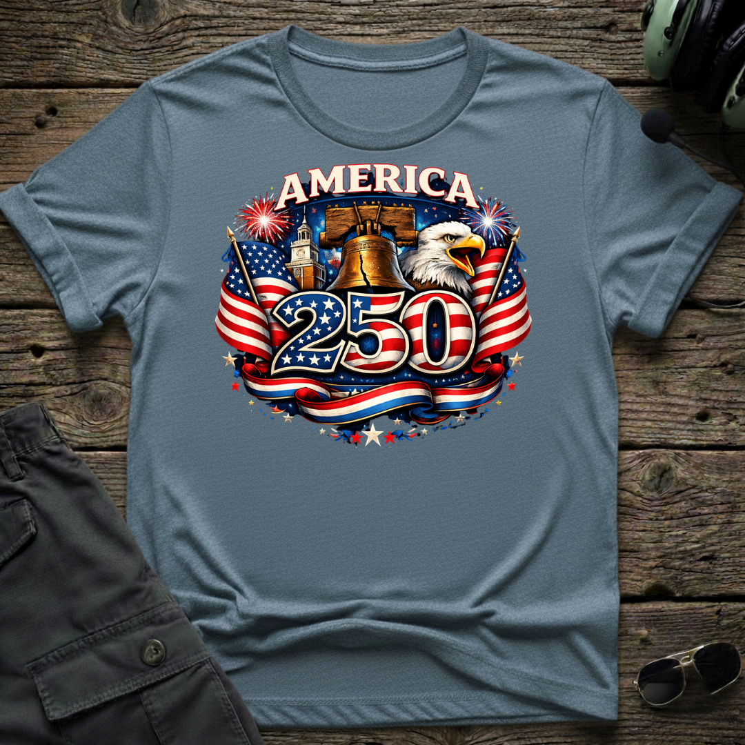 America 250 Fireworks T-shirt