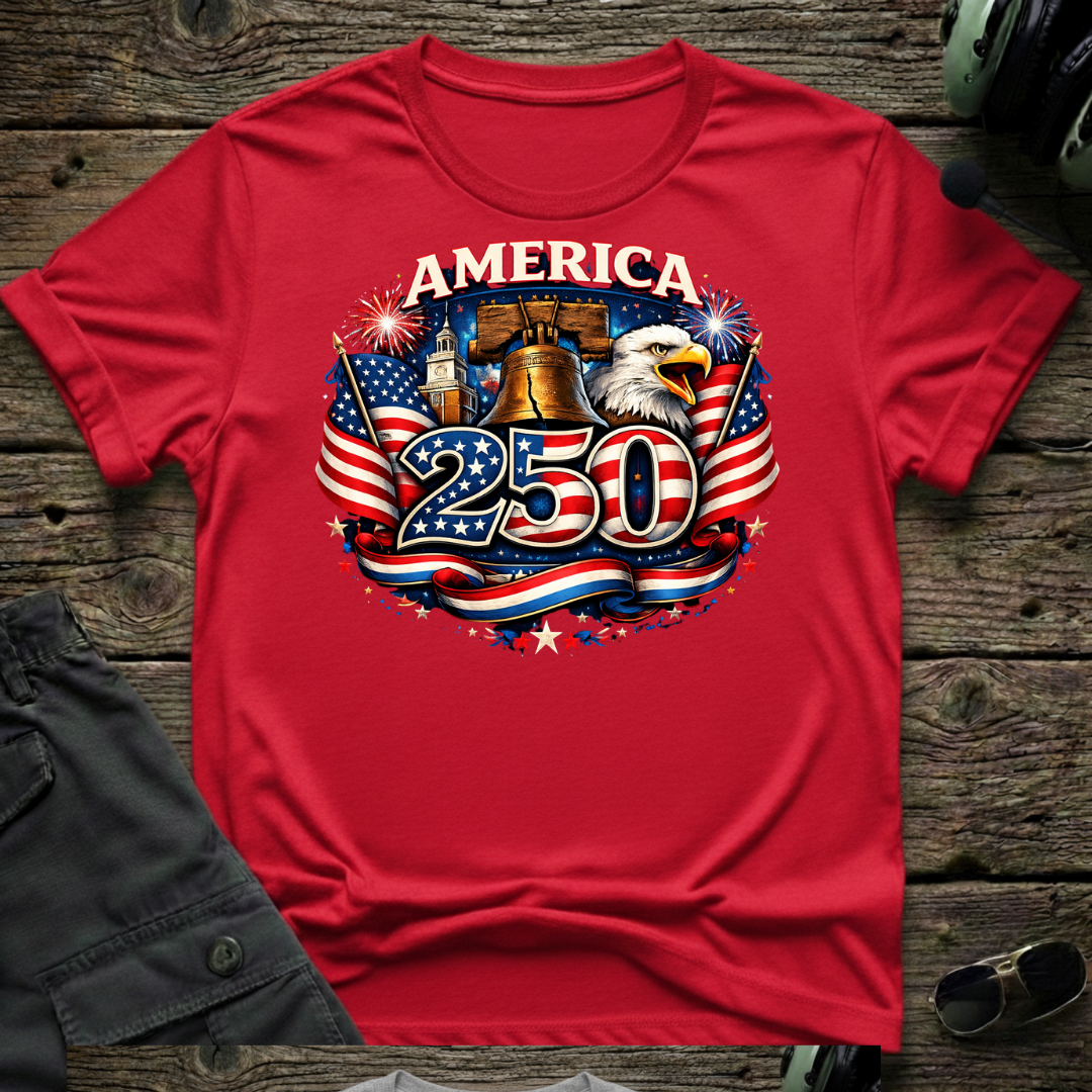 America 250 Fireworks T-shirt