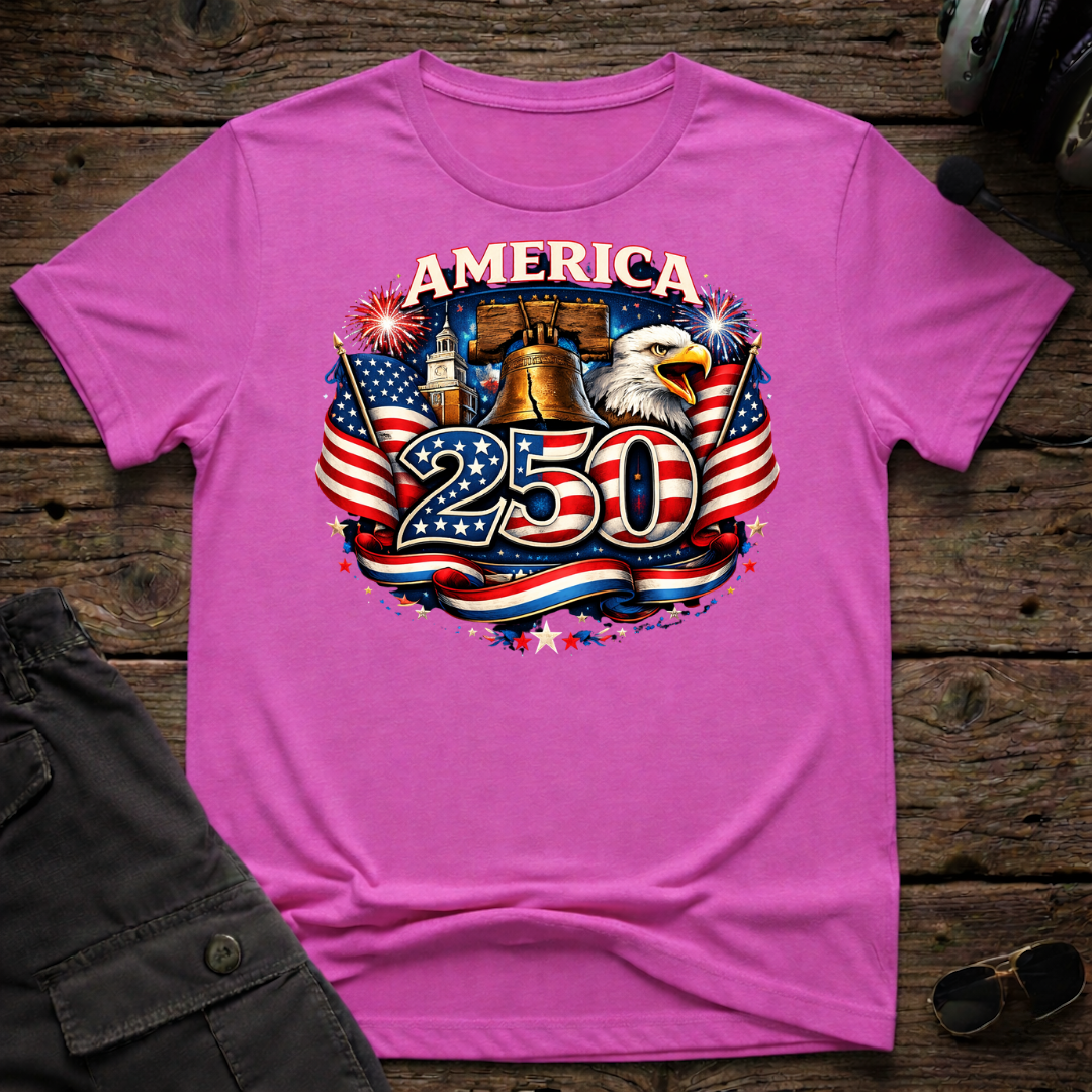 America 250 Fireworks T-shirt