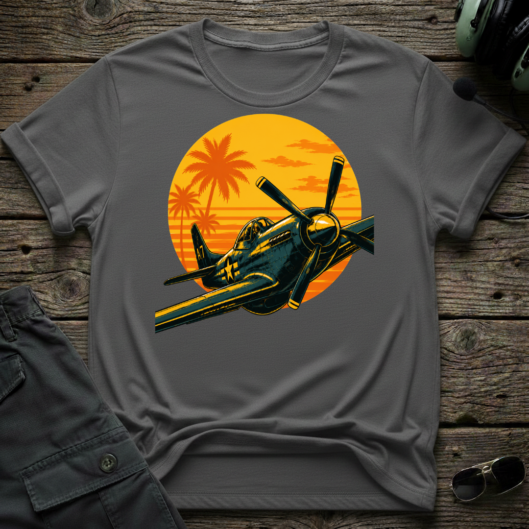 P-51 Tropic Sunset T-shirt