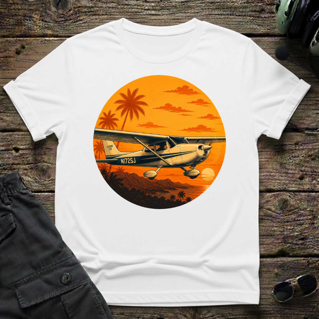 C-172 Tropic Sunset T-shirt