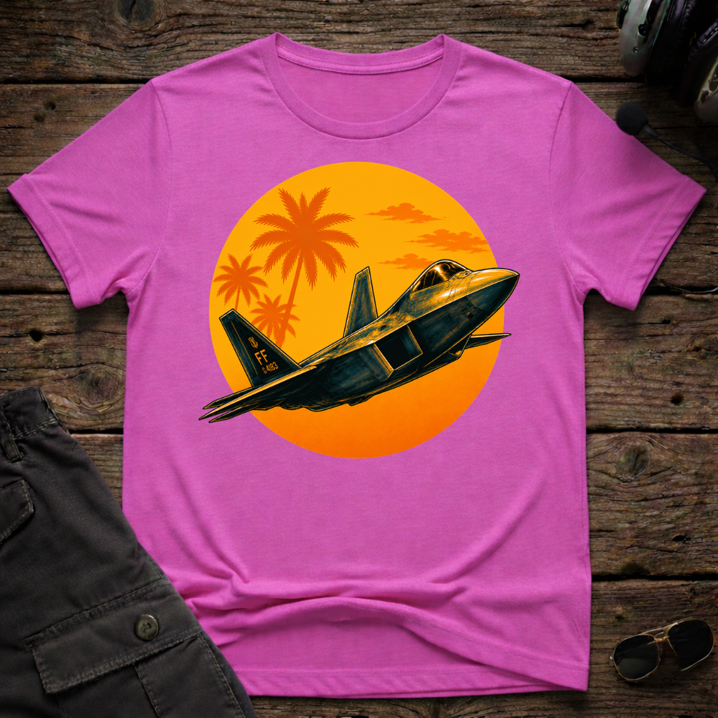 F-22 Tropic Sunset T-shirt