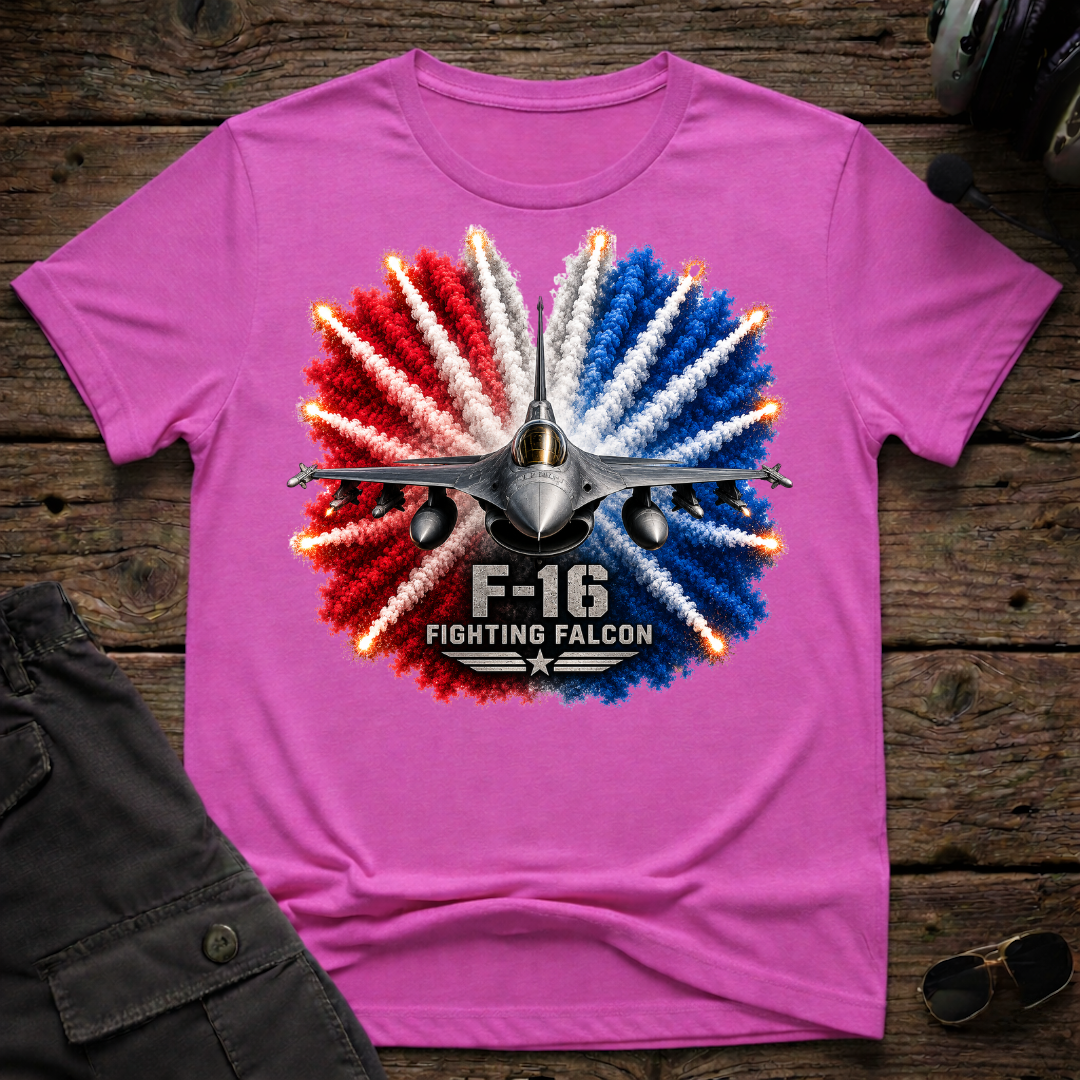F-16 Fireworks T-shirt