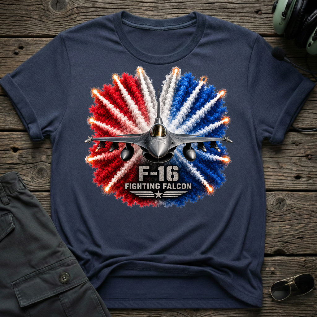 F-16 Fireworks T-shirt
