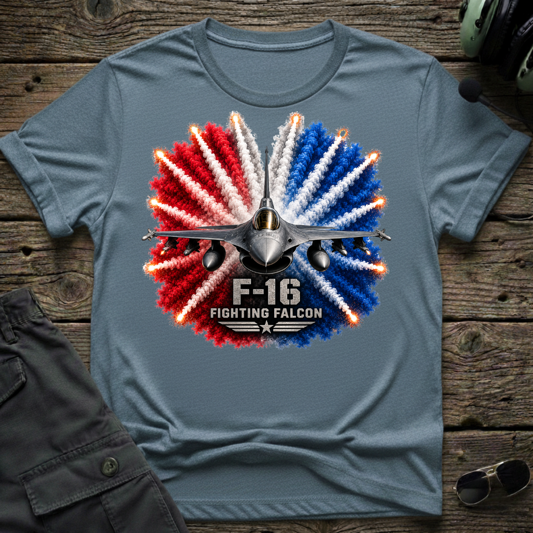 F-16 Fireworks T-shirt