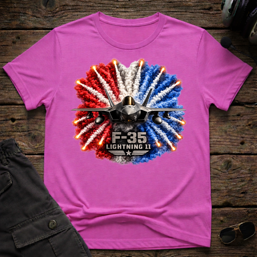 F-35 Fireworks T-shirt