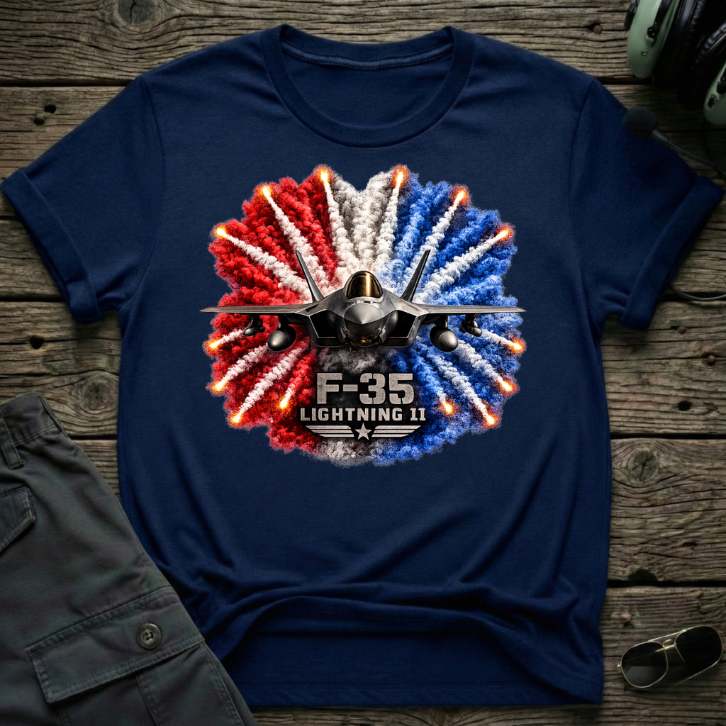 F-35 Fireworks T-shirt