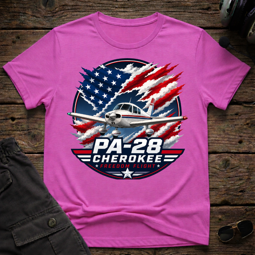PA-28 Cherokee Freedom Flight T-shirt