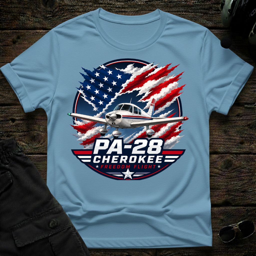 PA-28 Cherokee Freedom Flight T-shirt