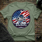 A-36 Bonanza Freedom Flight T-shirt
