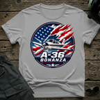 A-36 Bonanza Freedom Flight T-shirt