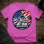 A-36 Bonanza Freedom Flight T-shirt