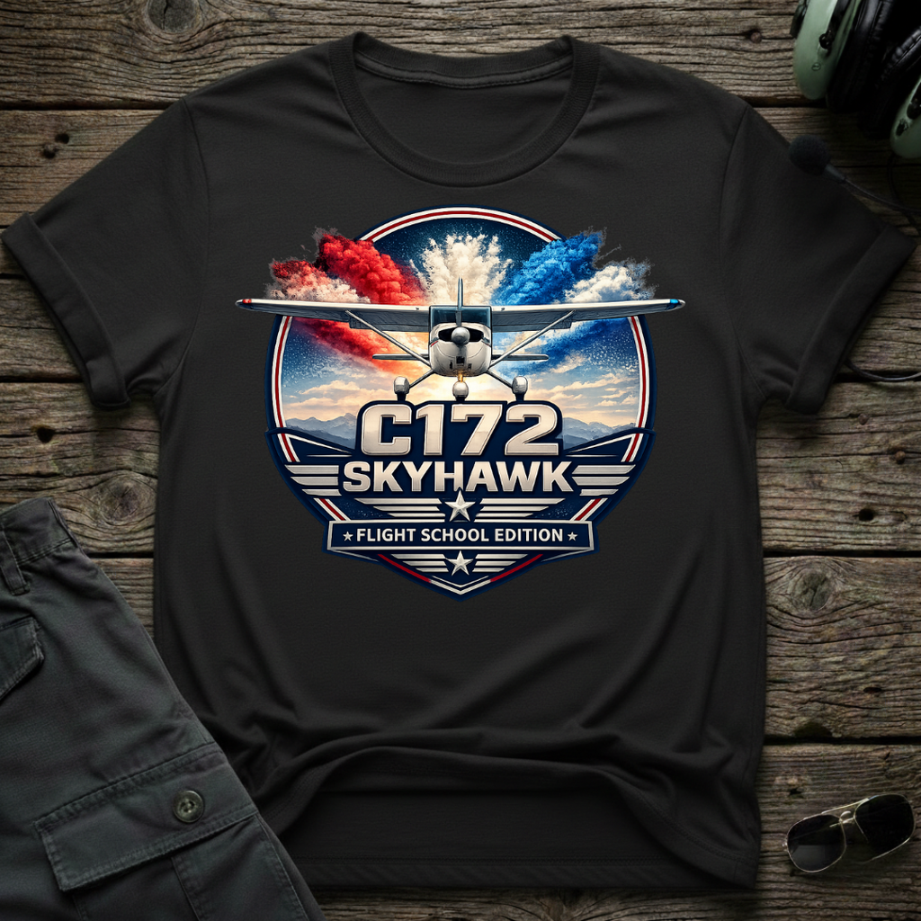 C172 Flight School Edition T-shirt