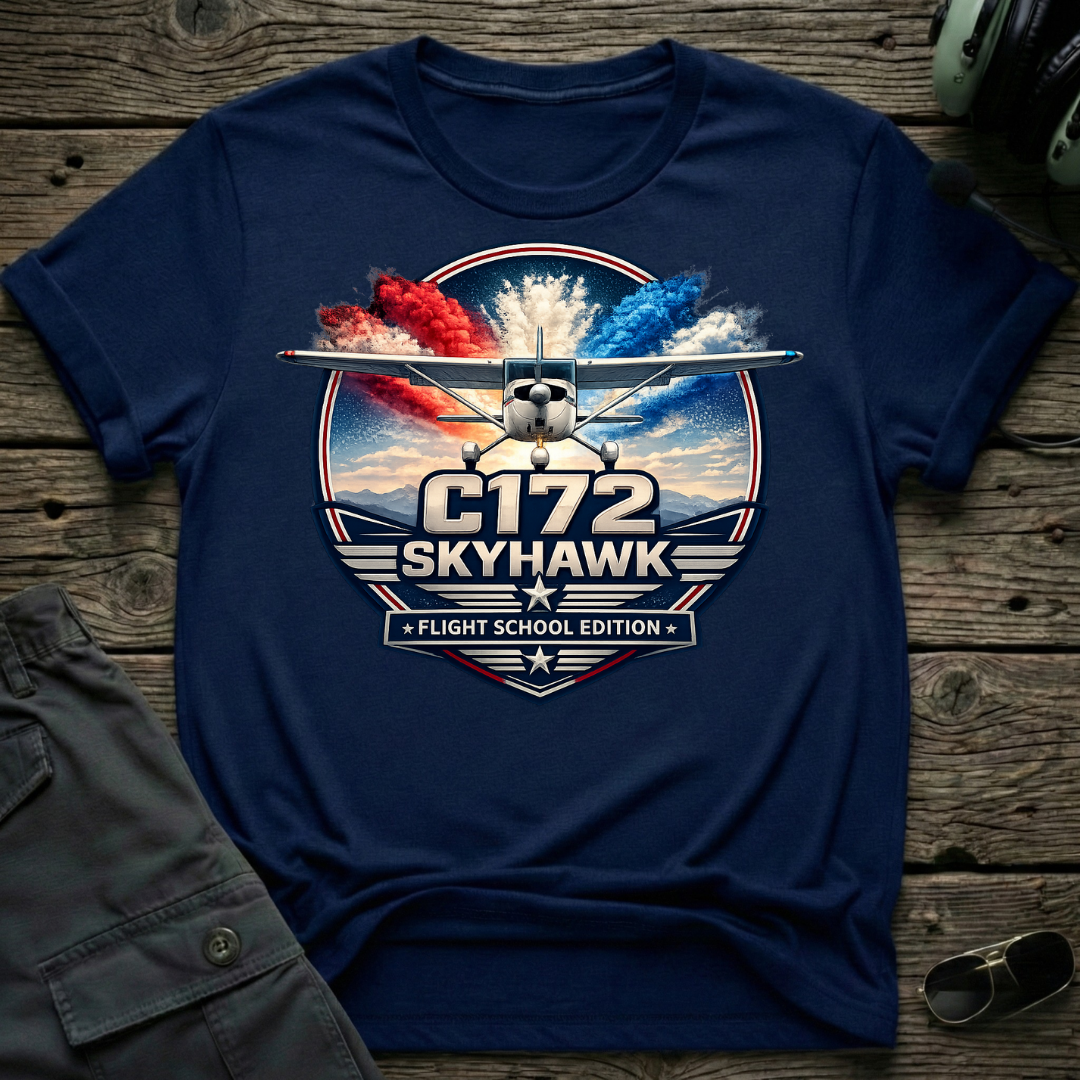 C172 Flight School Edition T-shirt