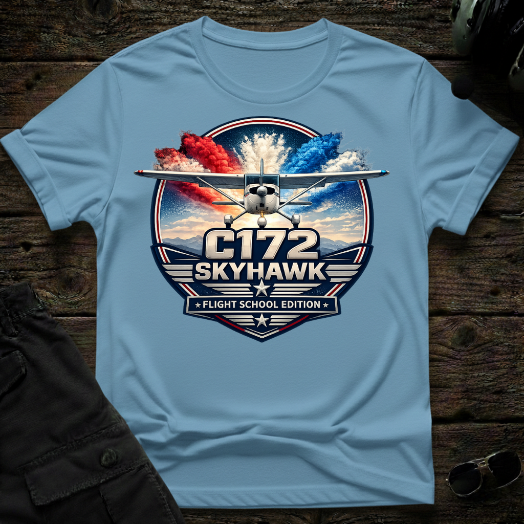 C172 Flight School Edition T-shirt
