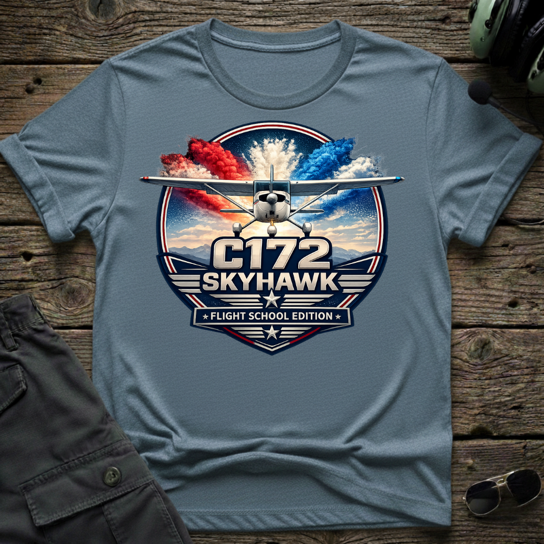 C172 Flight School Edition T-shirt
