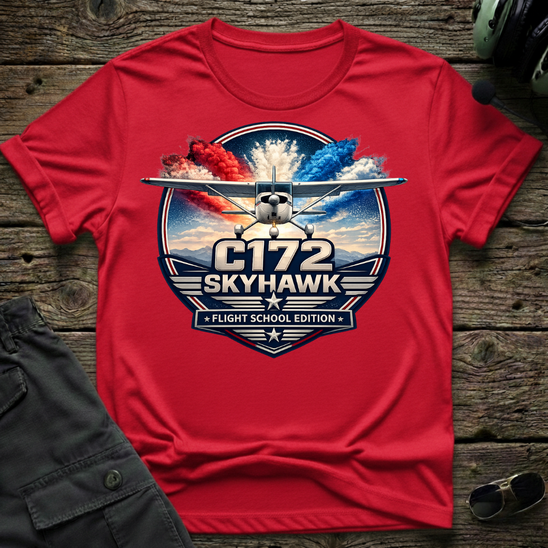 C172 Flight School Edition T-shirt
