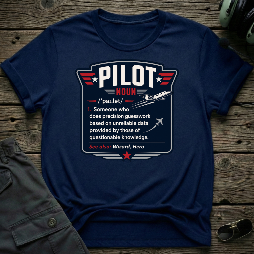Pilot Noun T-shirt
