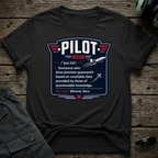Pilot Noun T-shirt