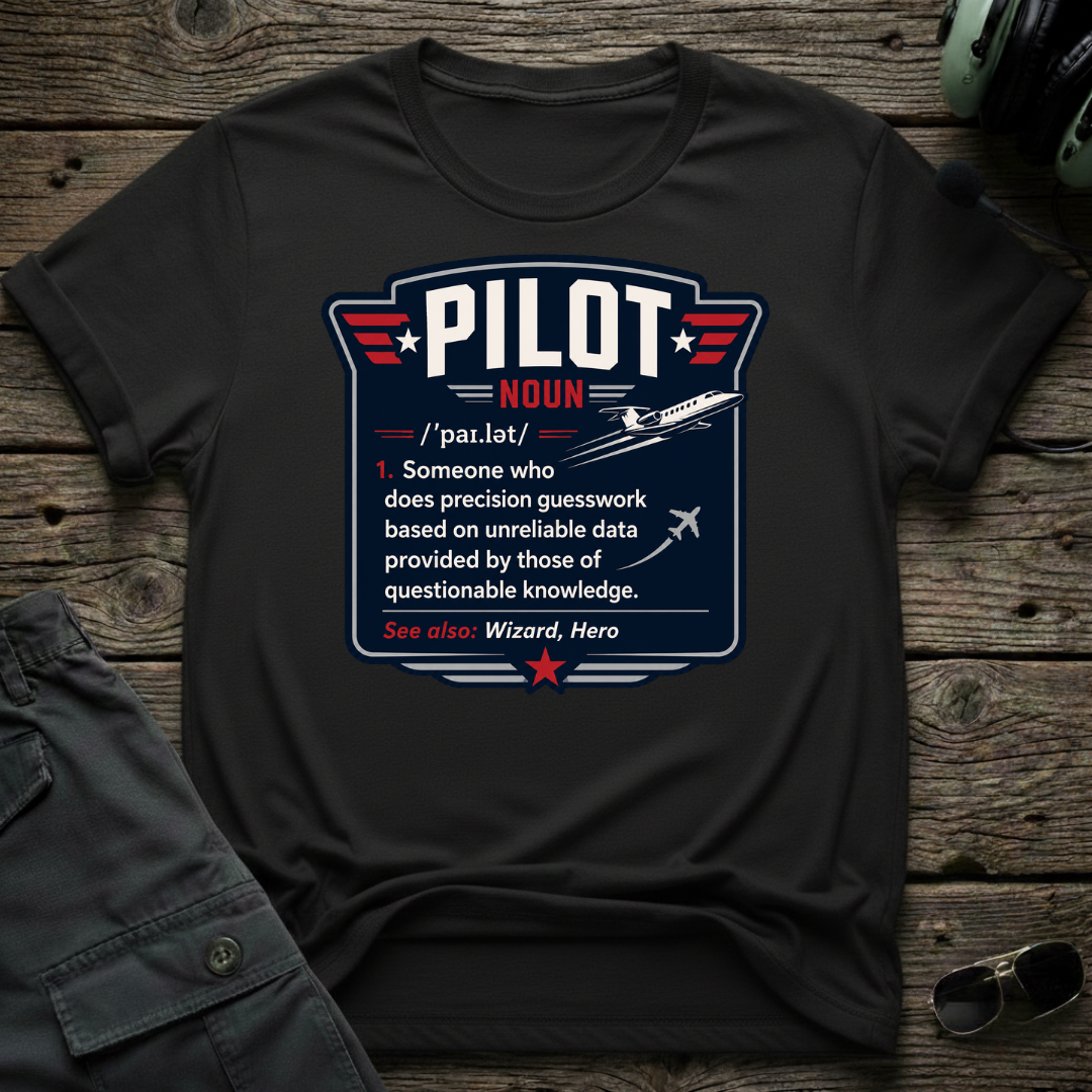 Pilot Noun T-shirt