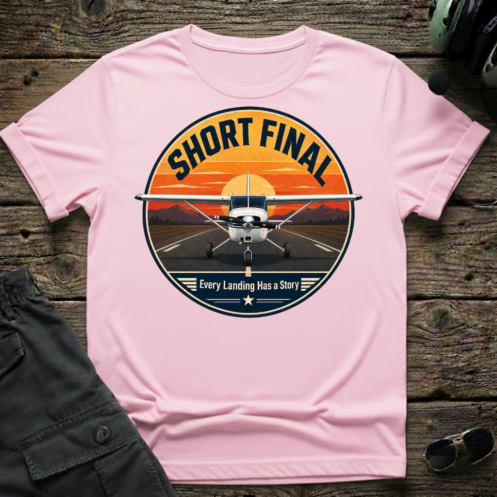 Short Final Cessna T-shirt