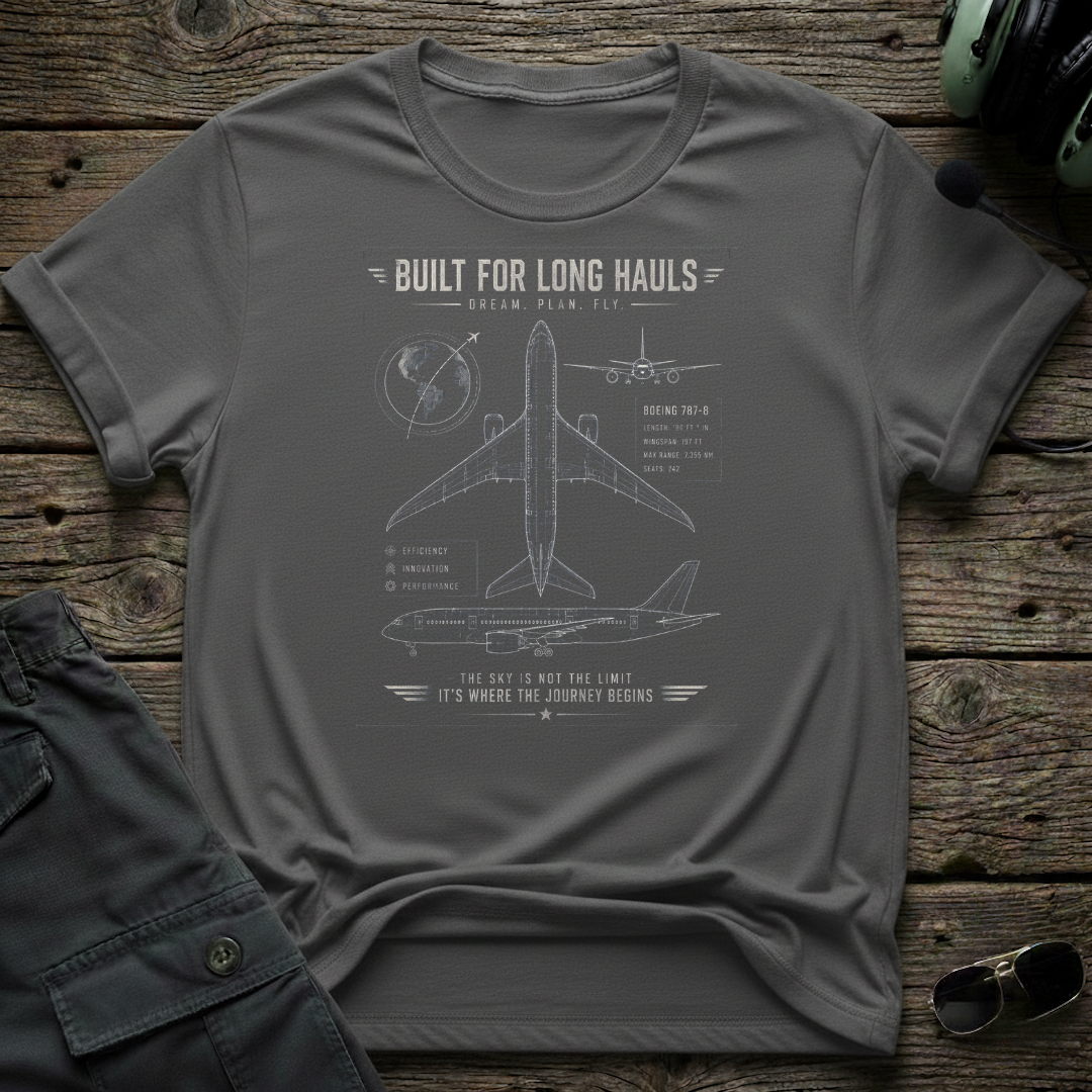 Built For Long Hauls T-shirt