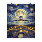 SR-22 Starry Night Van Gogh Poster
