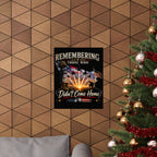 Remembering Those Who Didn’t Come Home — Memorial Poster