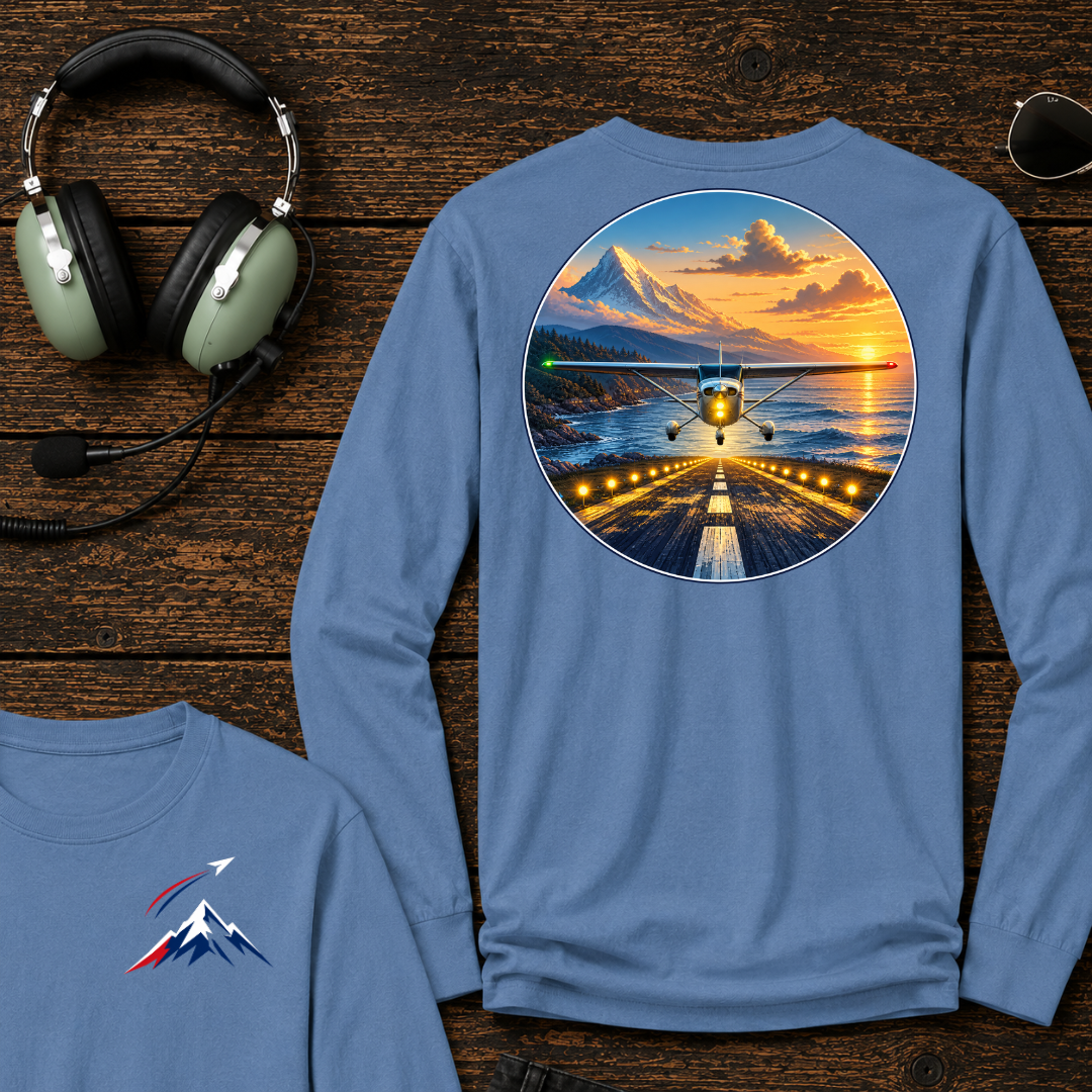 Coastal Cessna Long Sleeve — lifestyle shot