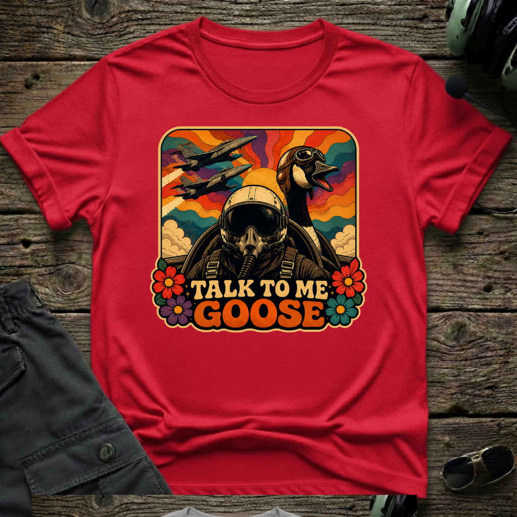Psychedelic Goose T-shirt