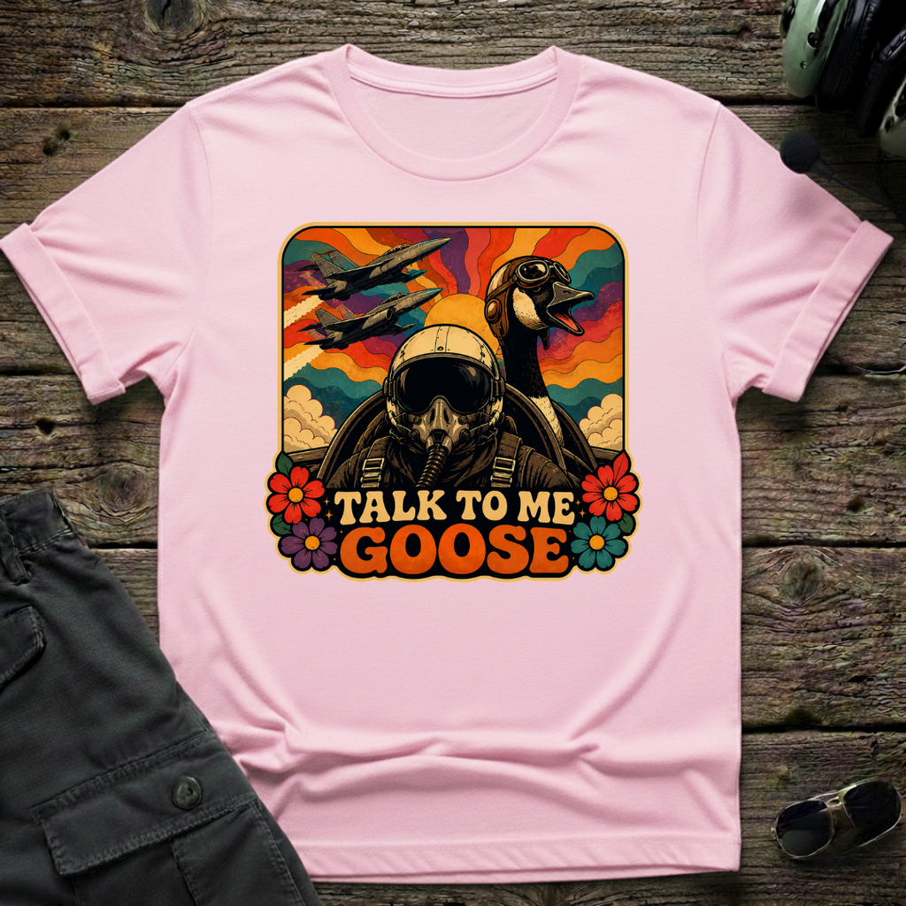 Psychedelic Goose T-shirt